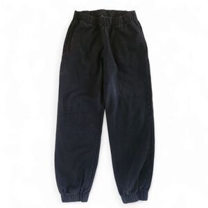 Brandy Melville distress wash black sweatpants one size.